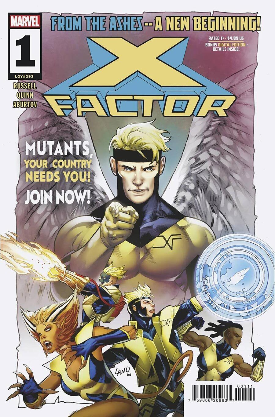 X-Factor Issue #1 - Greg Land - Regular