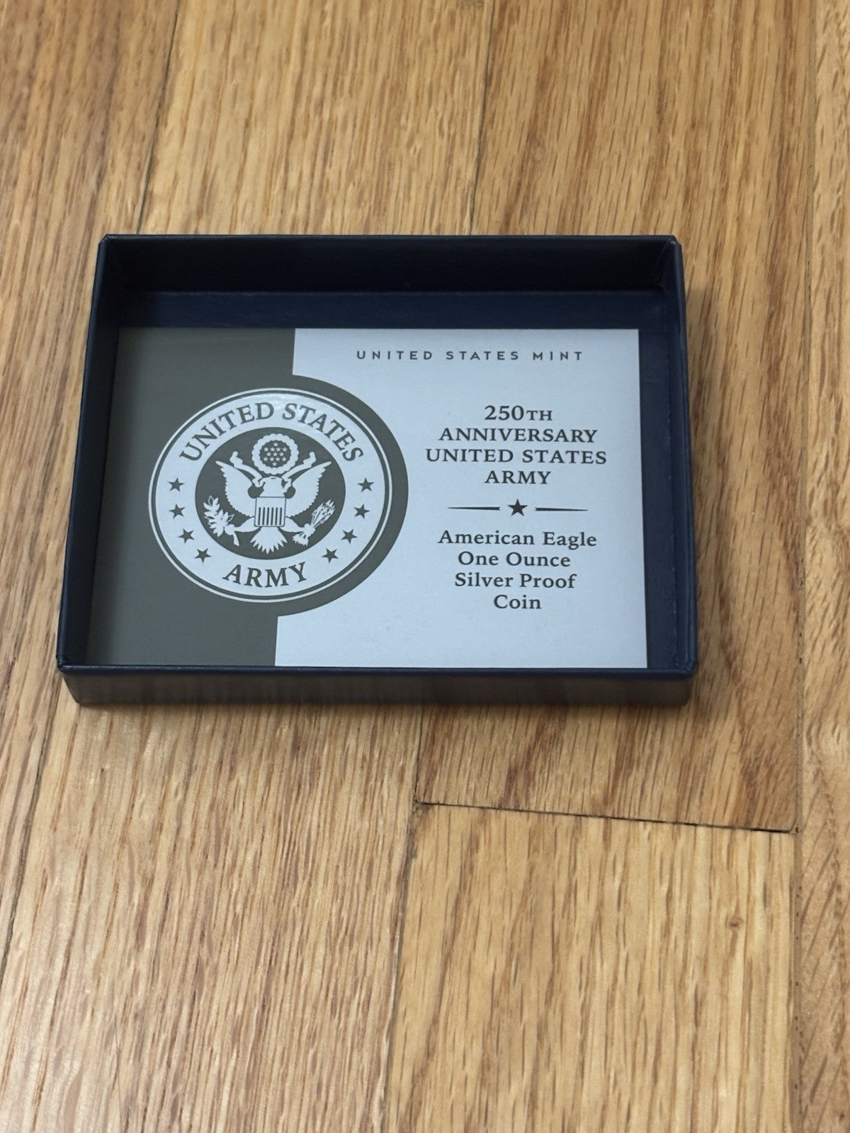 250th Anniversary United States Army American Eagle One Ounce Silver Proof Coin