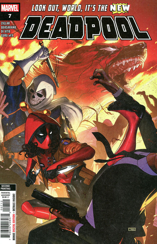 Deadpool Issue #7 - Taurin Clarke - 2nd Print