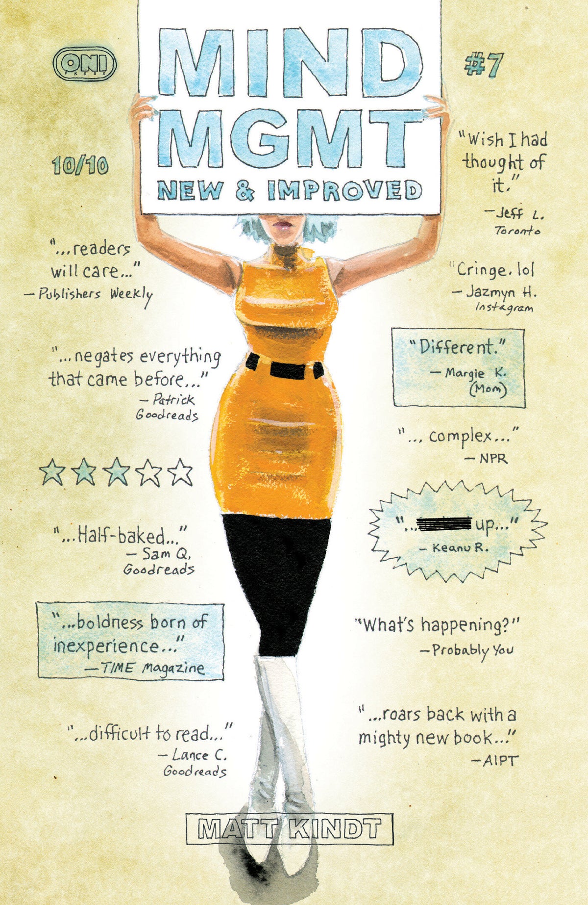 Mind Mgmt New & Improved #7 Cover A – Matt Kindt