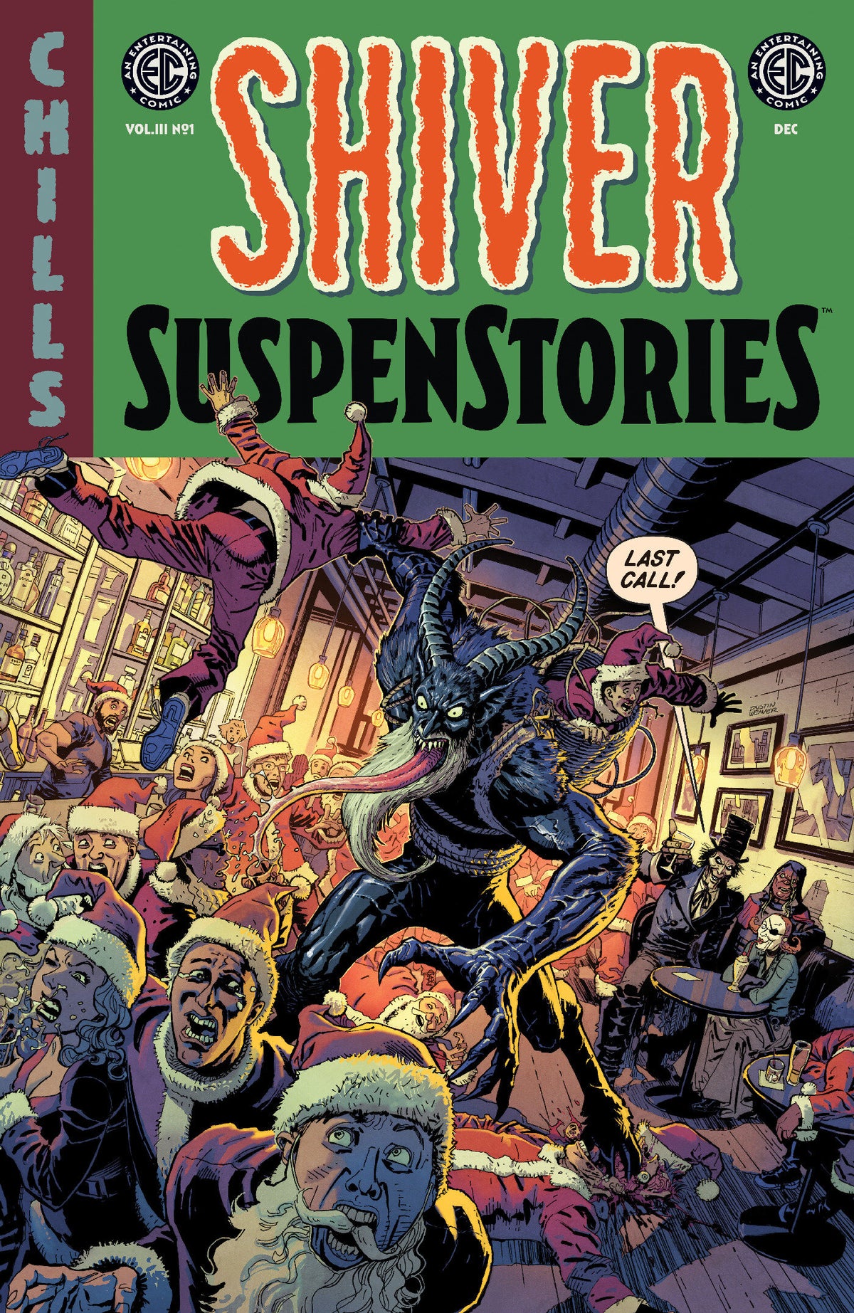 Ec Shiver Suspenstories 3 #1 Cover A – Dustin Weaver