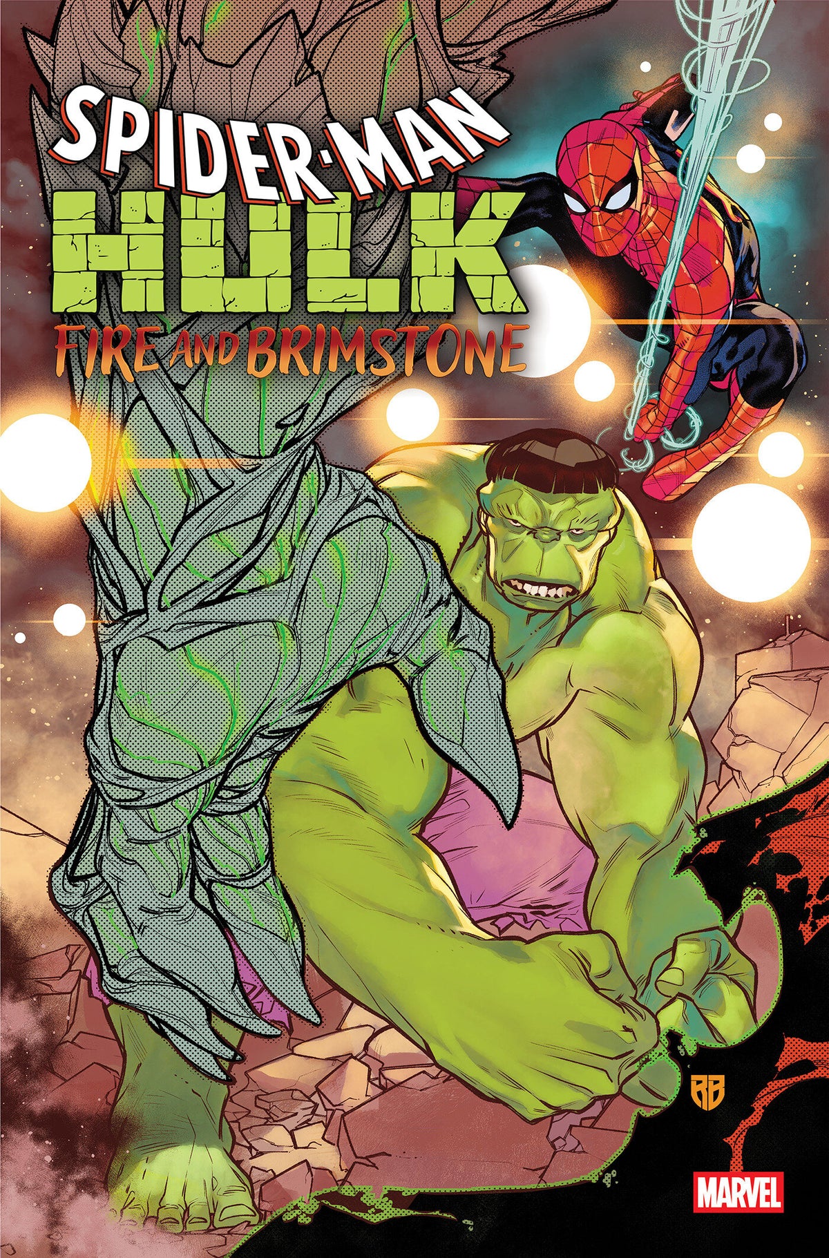 Spider-Man/Hulk: Fire and Brimstone #5 Cover A
