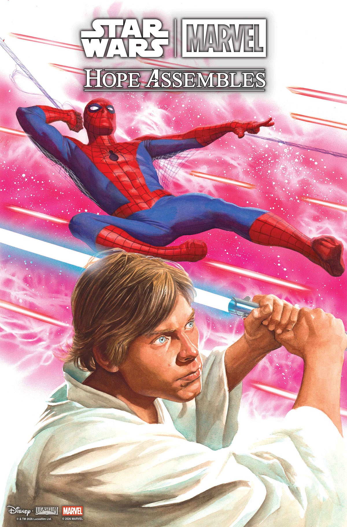 Star Wars/Marvel: Hope Assembles #1 Cover B – Alex Ross Alliance Variant