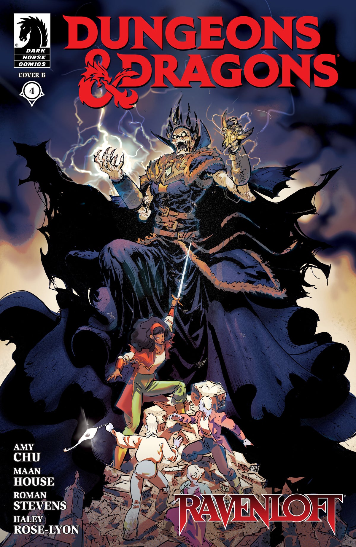Dungeons & Dragons: Ravenloft #4 Cover B – Riley Rossmo Variant