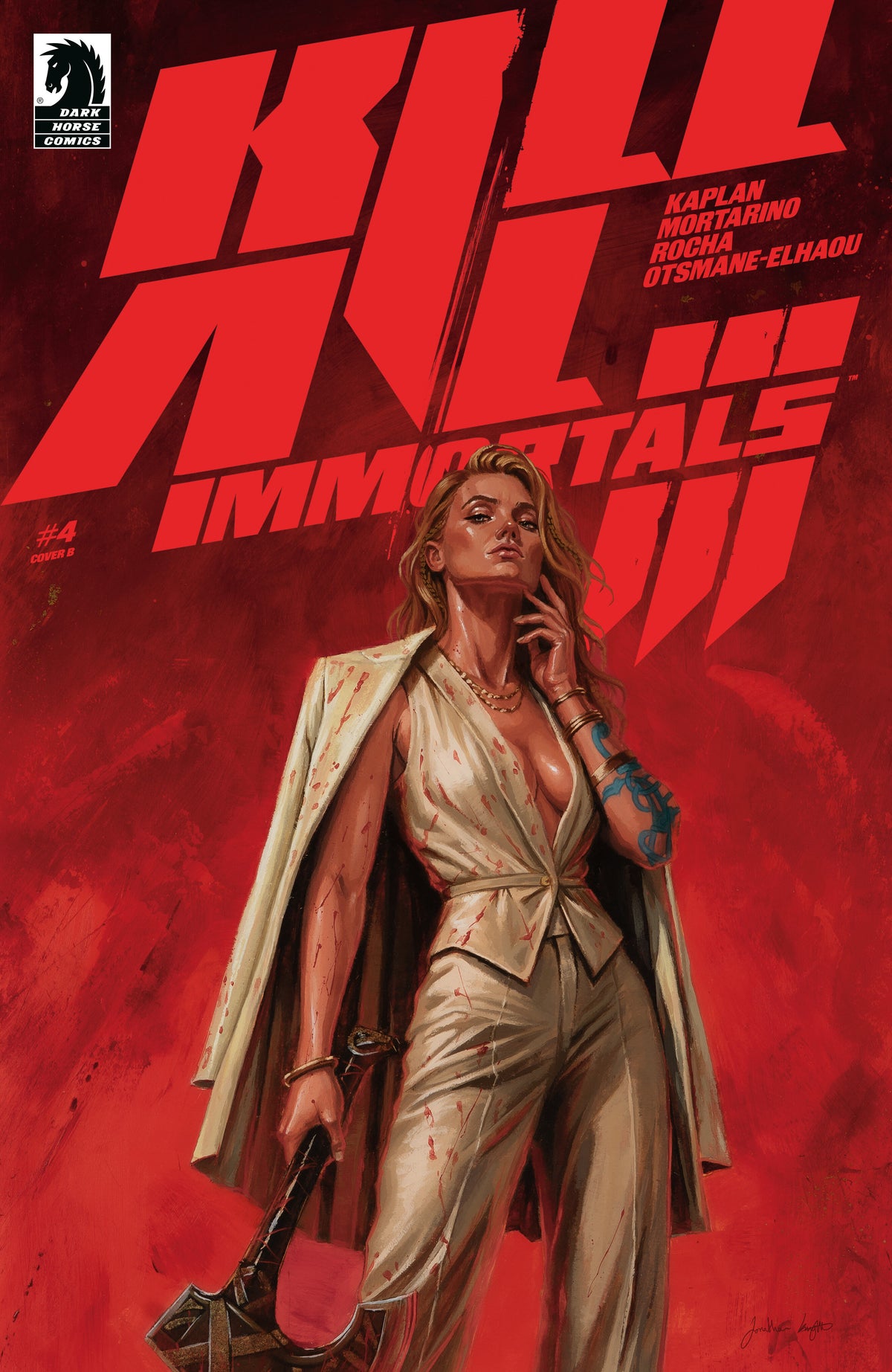 Kill All Immortals III #4 Cover B – Jordan Knight Variant