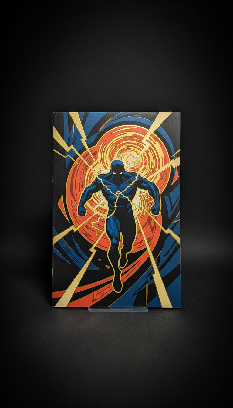 Variant cover comic with foil accents