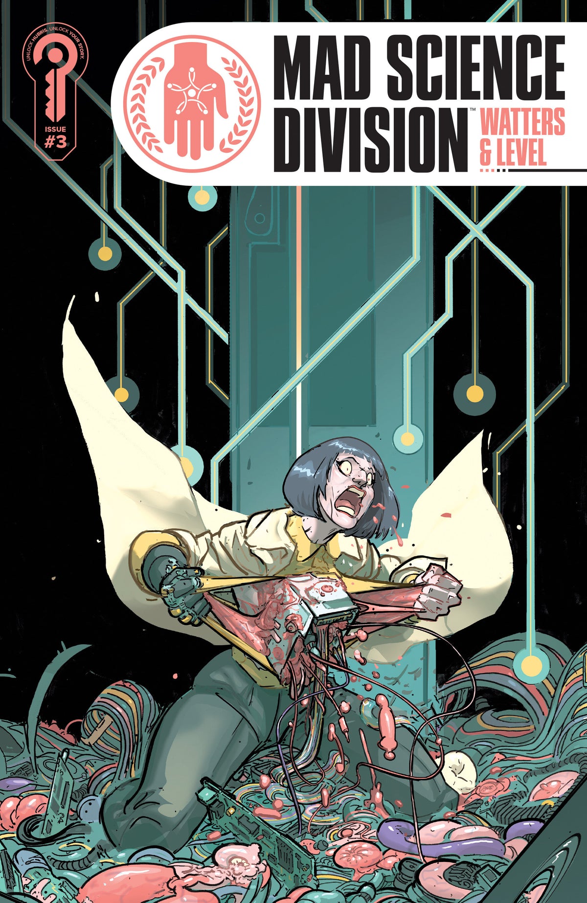 Mad Science Division #3 Cover B – Riley Rossmo Variant