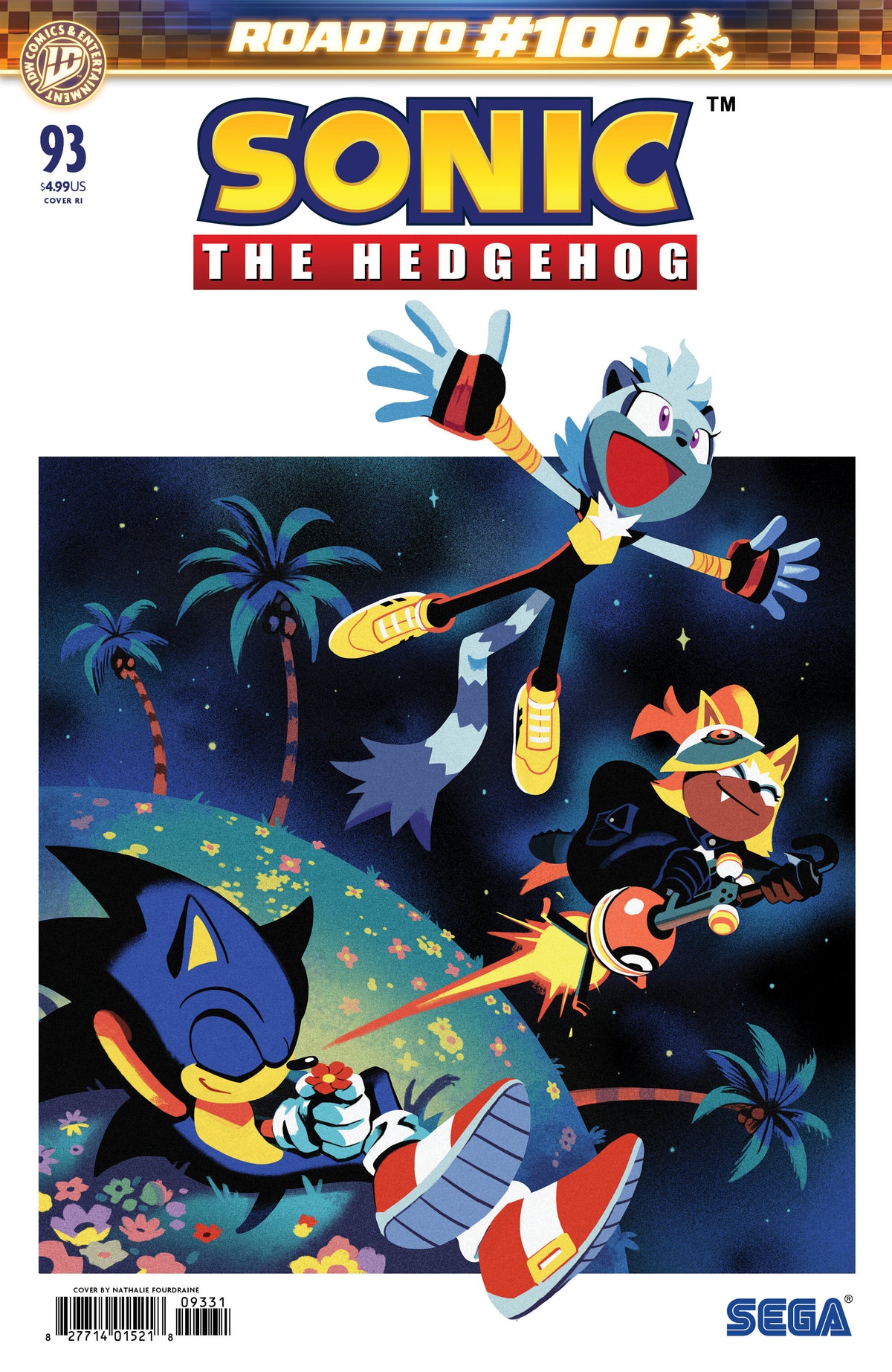 Sonic the Hedgehog #93 Cover C – 1:15 Ratio 15 Fourdraine Variant