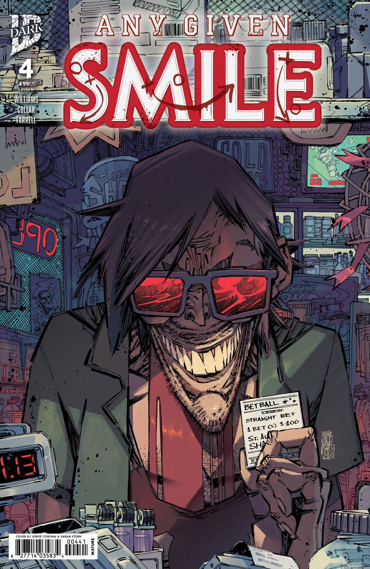 Smile: Any Given Smile #4 Cover D – 1:10 Ratio 10 Corona Variant