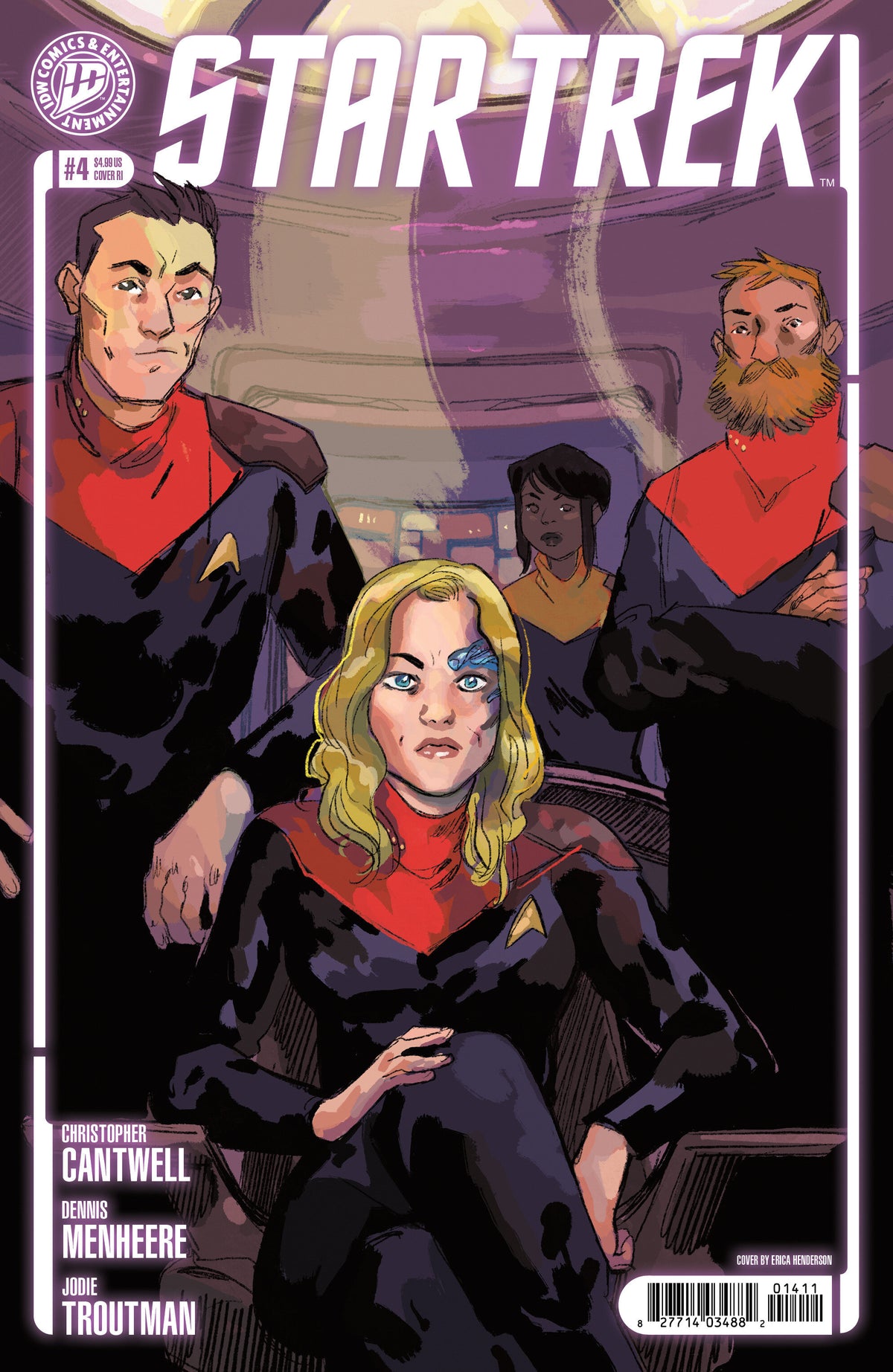 Star Trek (2026) #4 Cover C – 1:10 Ratio 10 Henderson Variant