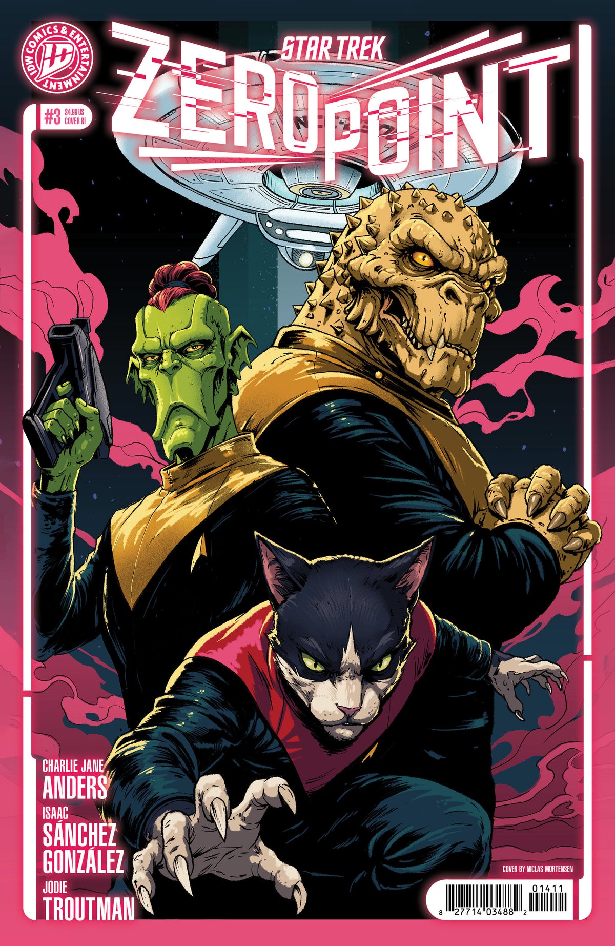 Star Trek: Zero Point #3 Cover C – 1:10 Ratio 10 Mortensen Variant