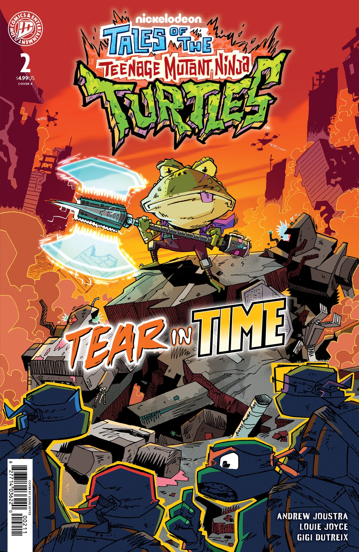 Tales of the Teenage Mutant Ninja Turtles: Tear in Time #2 Cover A – Joyce