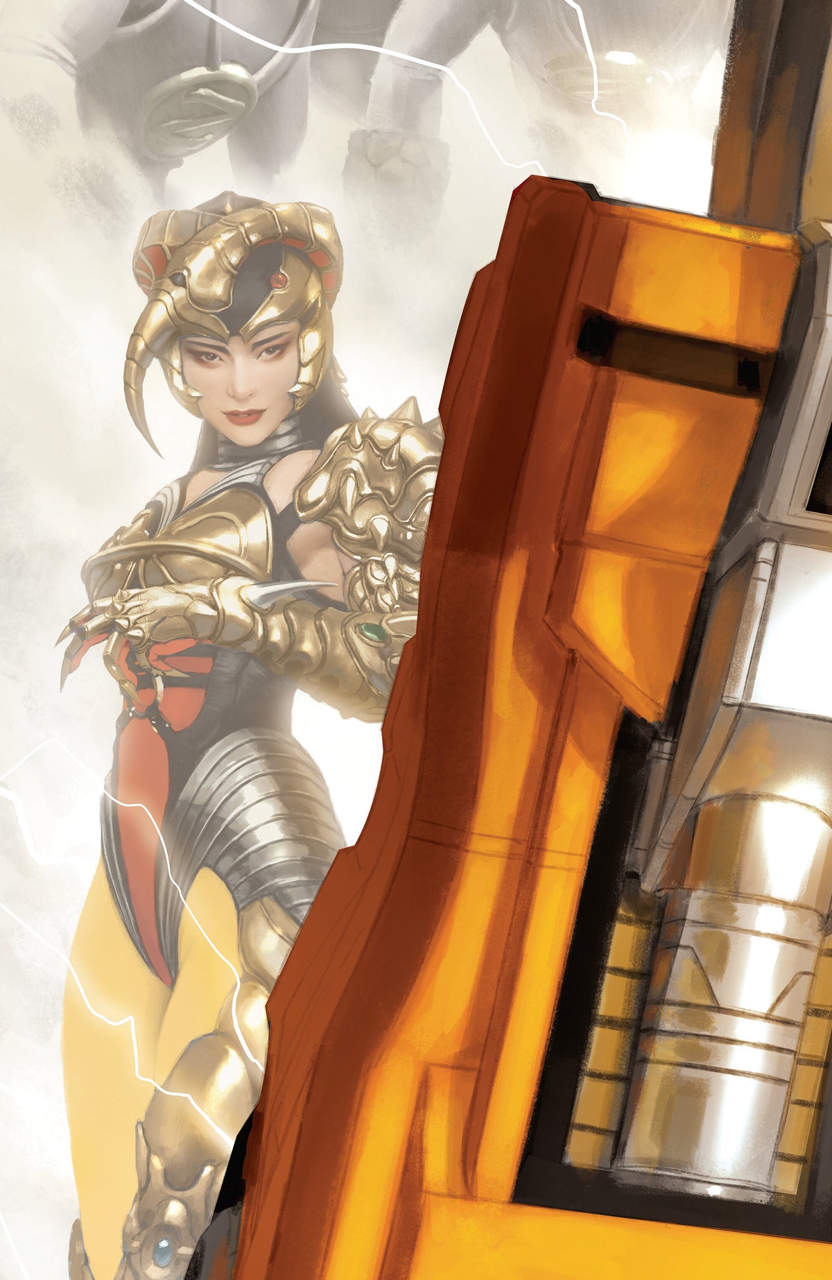 Mighty Morphin Power Rangers (2026) #7 Cover C – Megazord Conn. Full Art, Mercado