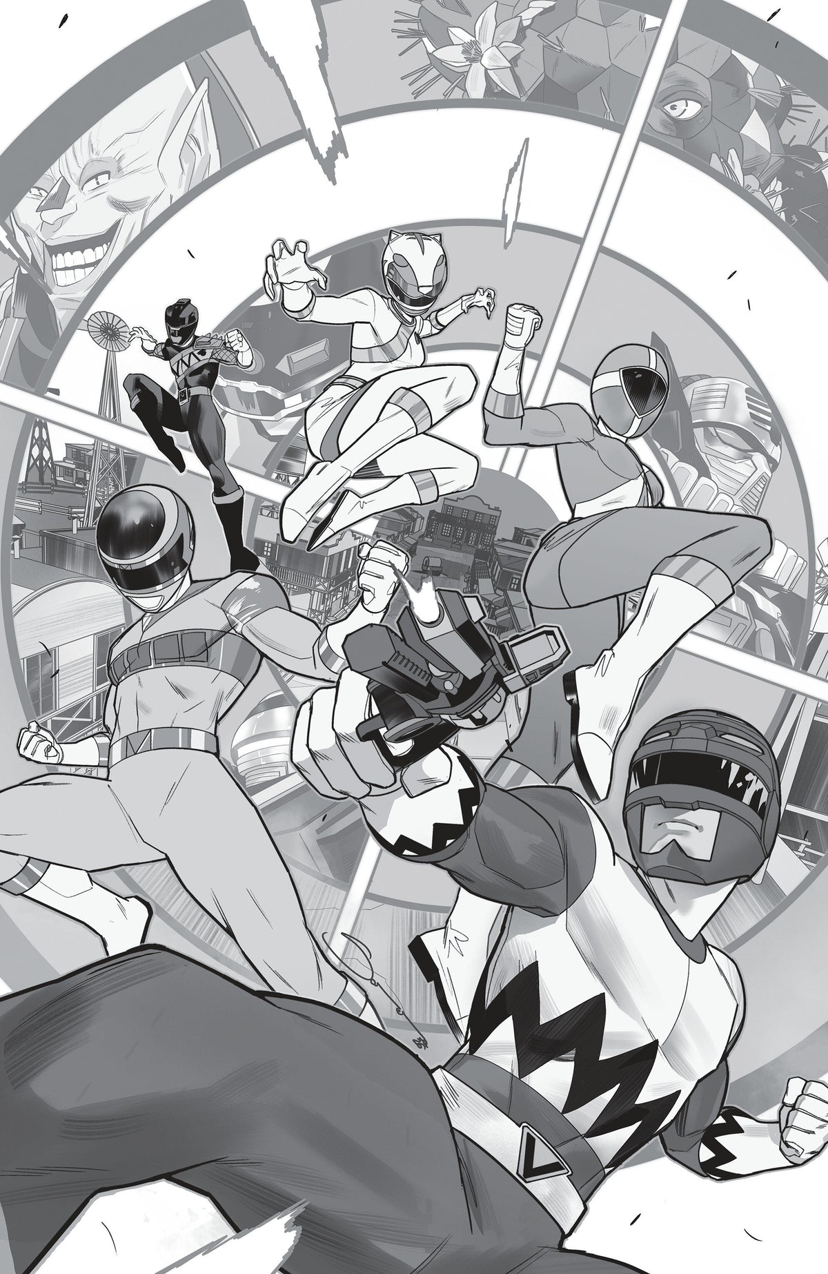 Power Rangers Unlimited #7 Cover J – Unlimited Full Art, Sorressa Variant