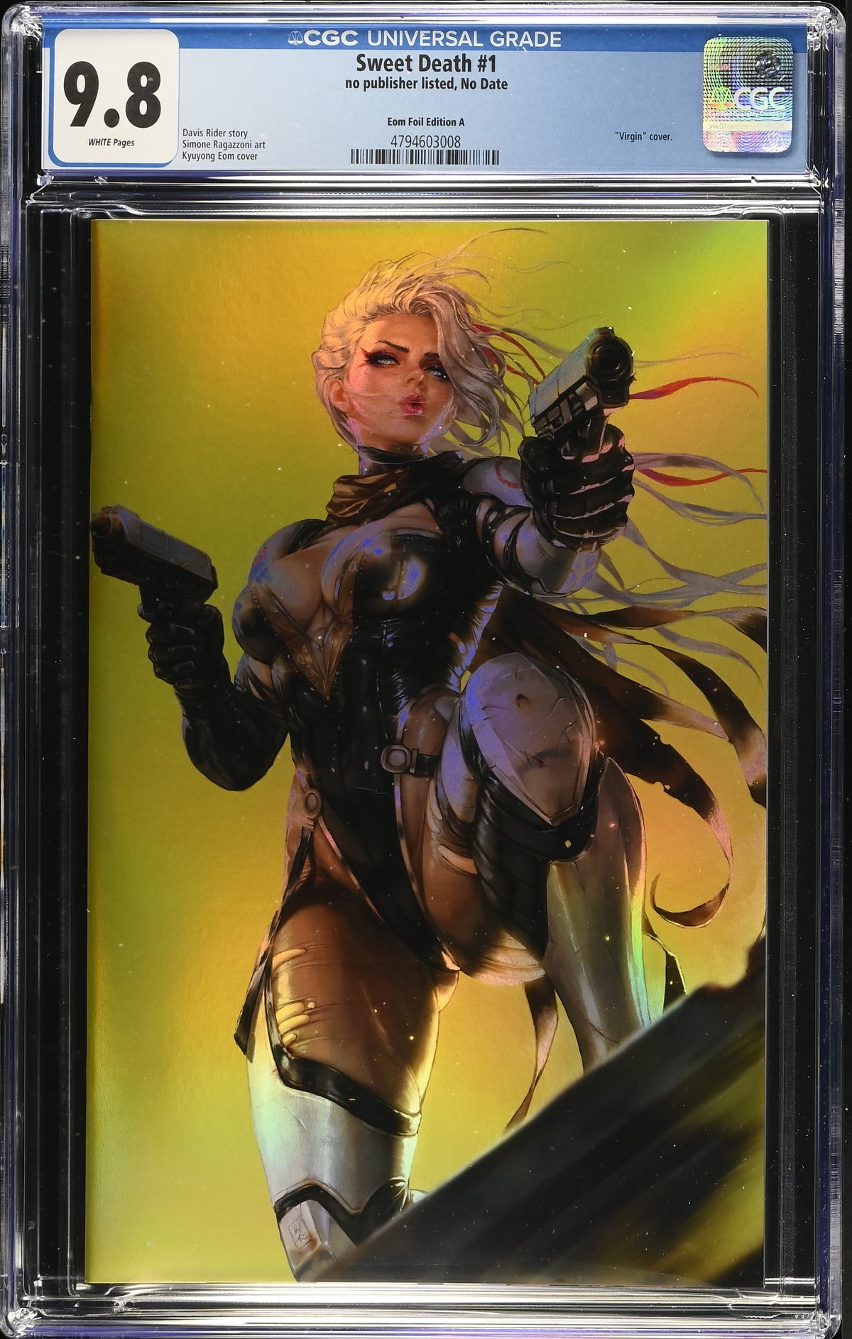 Sweet Death #1 Kyuyong Eom FOIL Virgin A CGC 9.8 - front