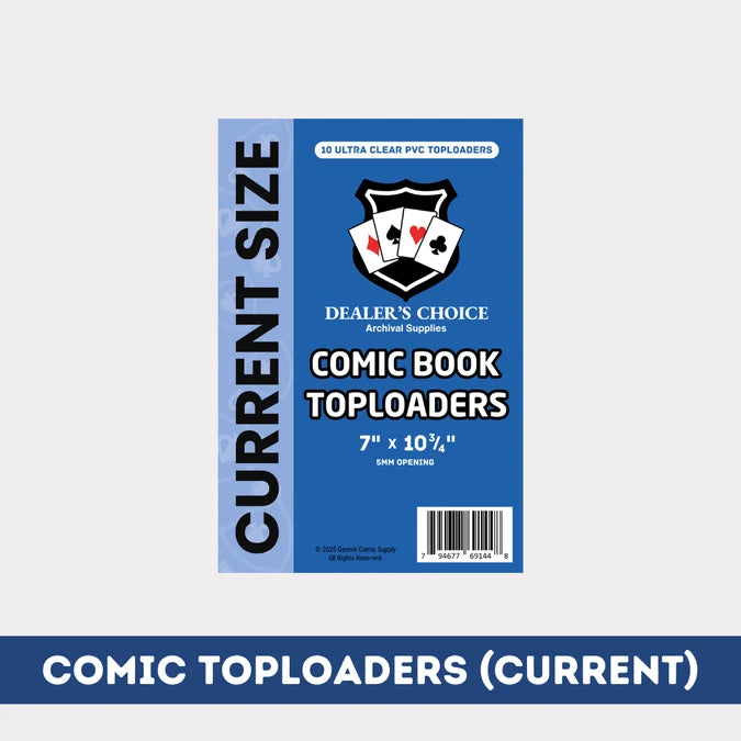 COMIC TOPLOADERS