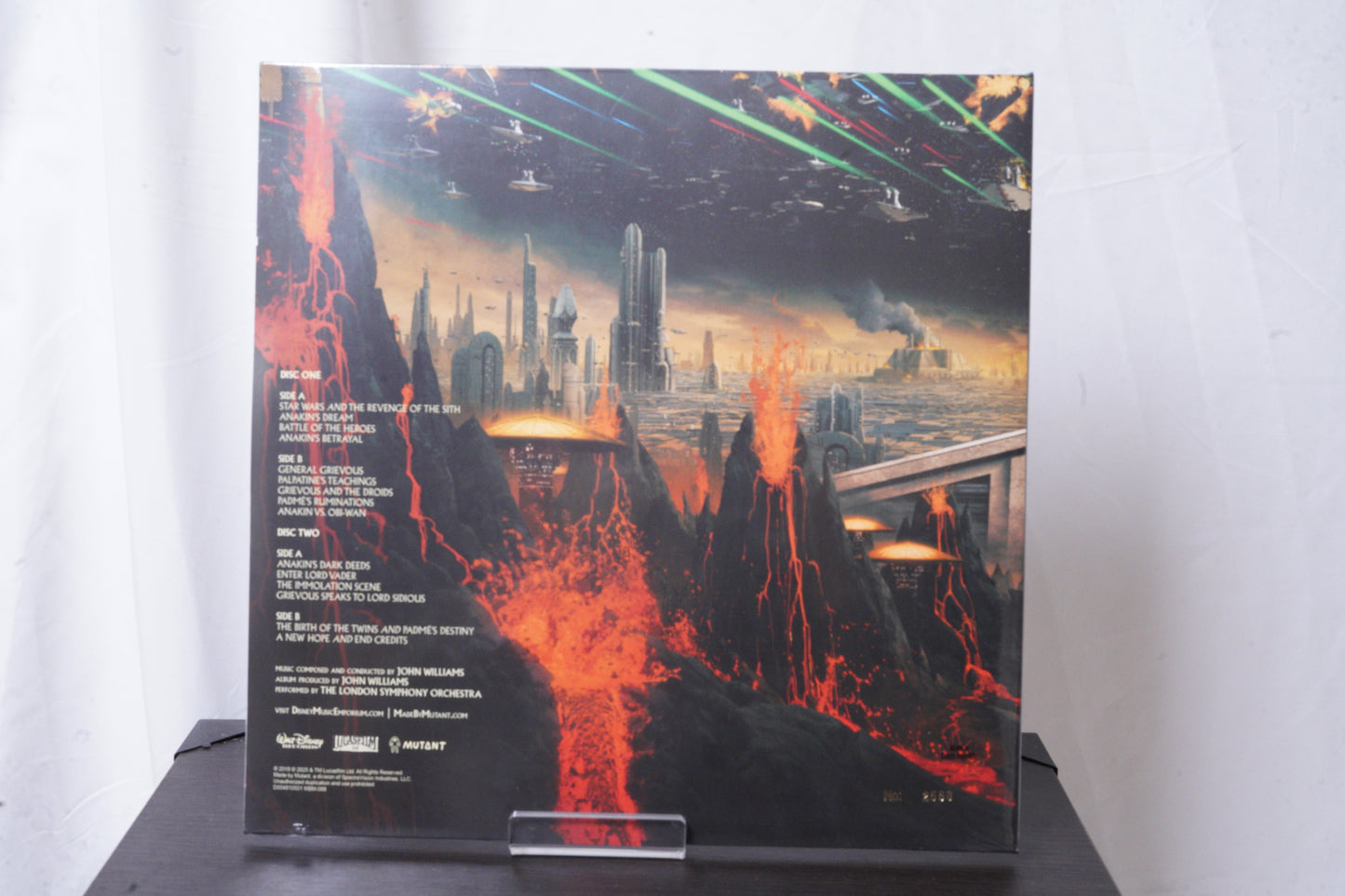 Star Wars Episode III Soundtrack Vinyl - Lava colored vinyl #2550