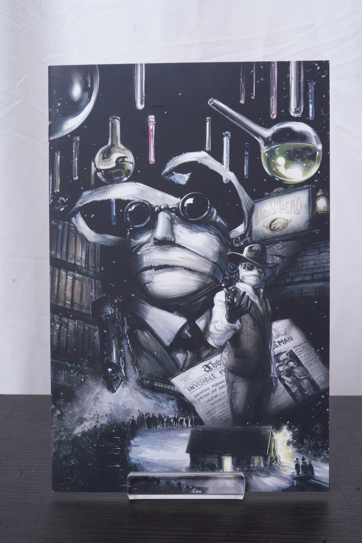 Invisible Man No. 1 All Art Variant w/COA