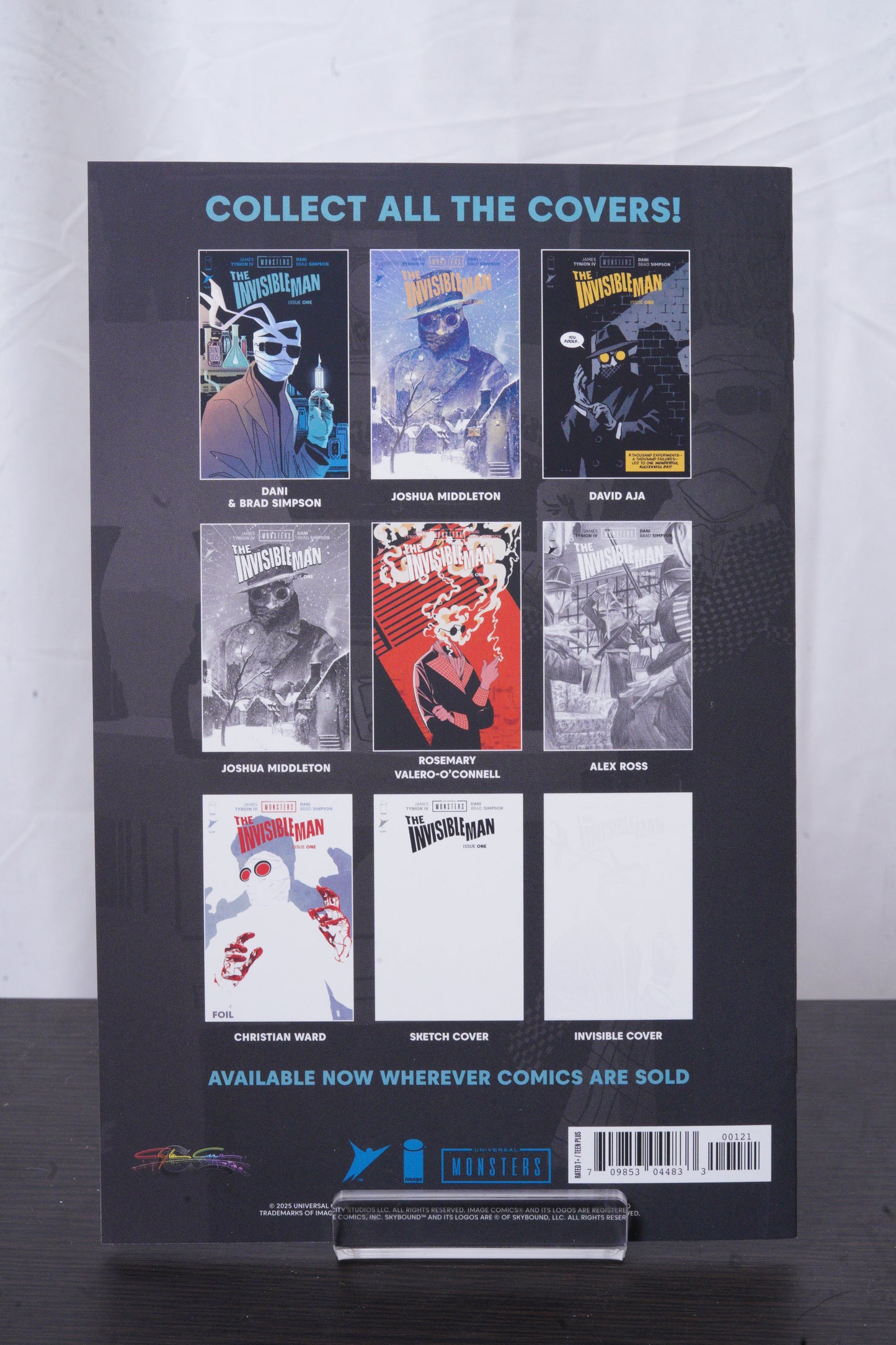 Invisible Man No. 1 All Art Variant w/COA