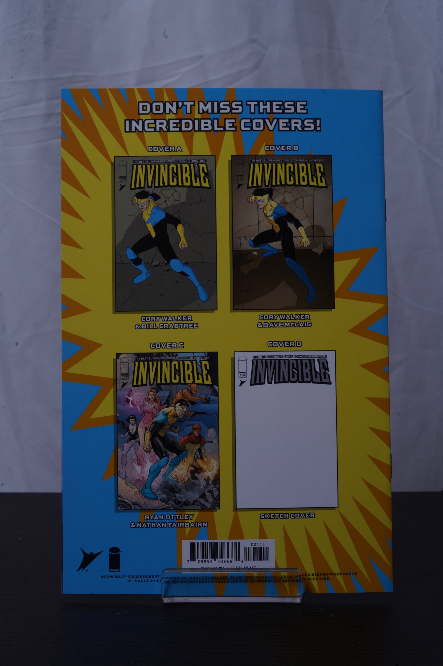 Invincible #1 Kyuyong Eom ATOM EVE Megacon 2026 Limited To 1500