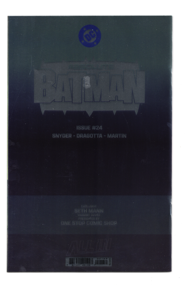 Absolute Batman #24 Trade Dress Foil Seth Mann