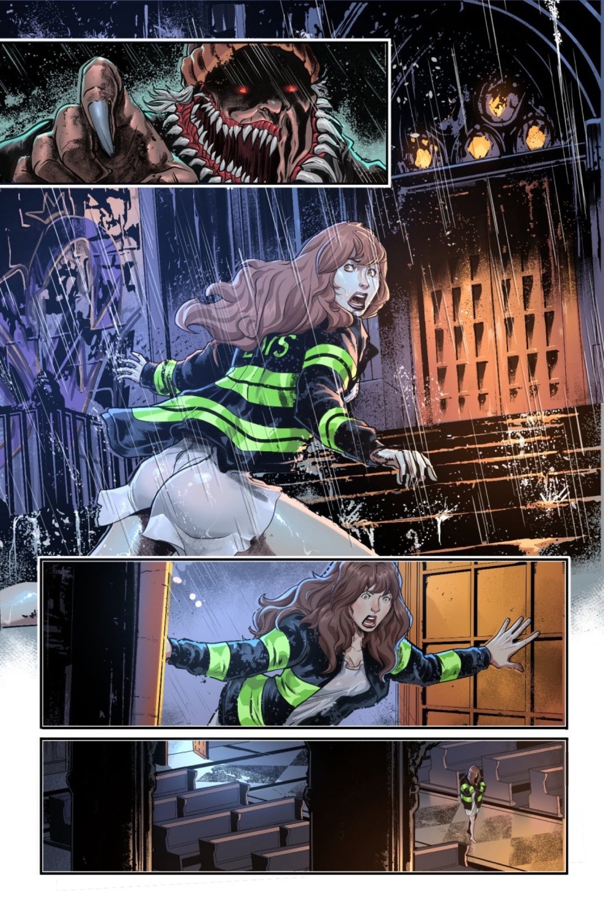 Avengelyne #3 preview page 3