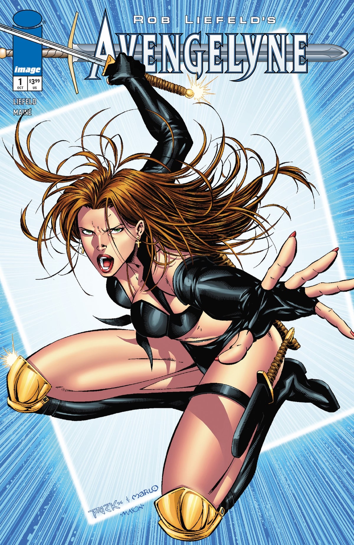 Avengelyne #3 preview page 7