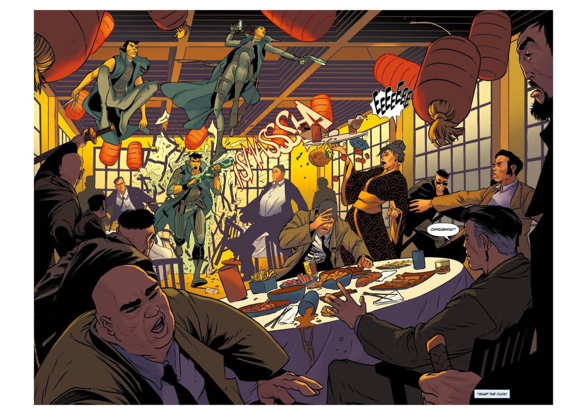 Blade Runner Tokyo Nexus Die With Honor #2 preview page 4