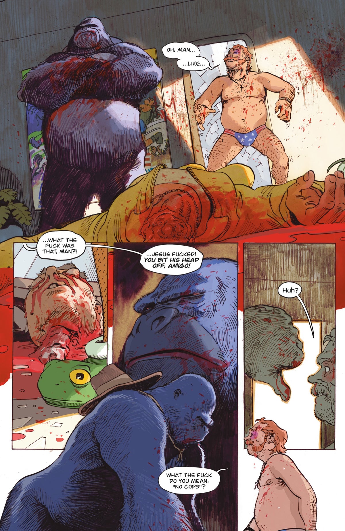 Crimes Against Nature #4 preview page 2