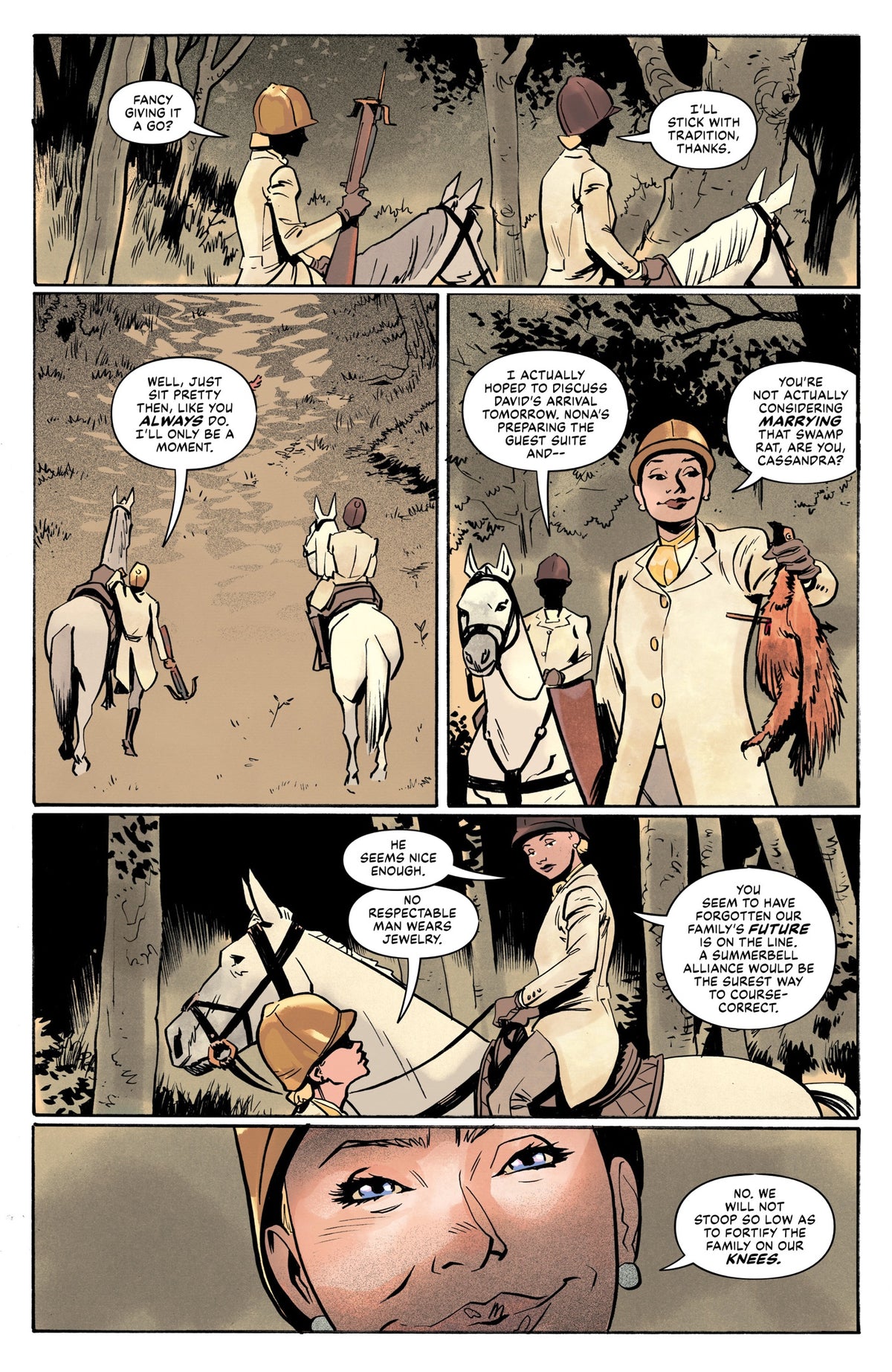 Exquisite Corpses Fox Mask Killer #4 preview page 3