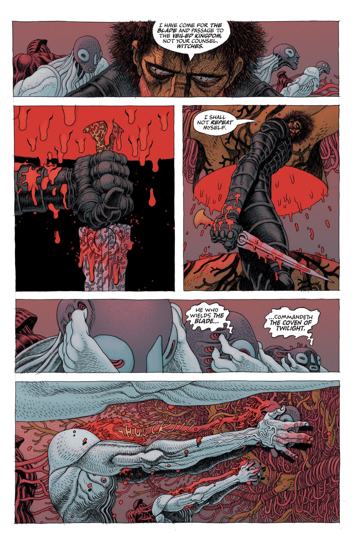 Karman Blade #4 preview page 2