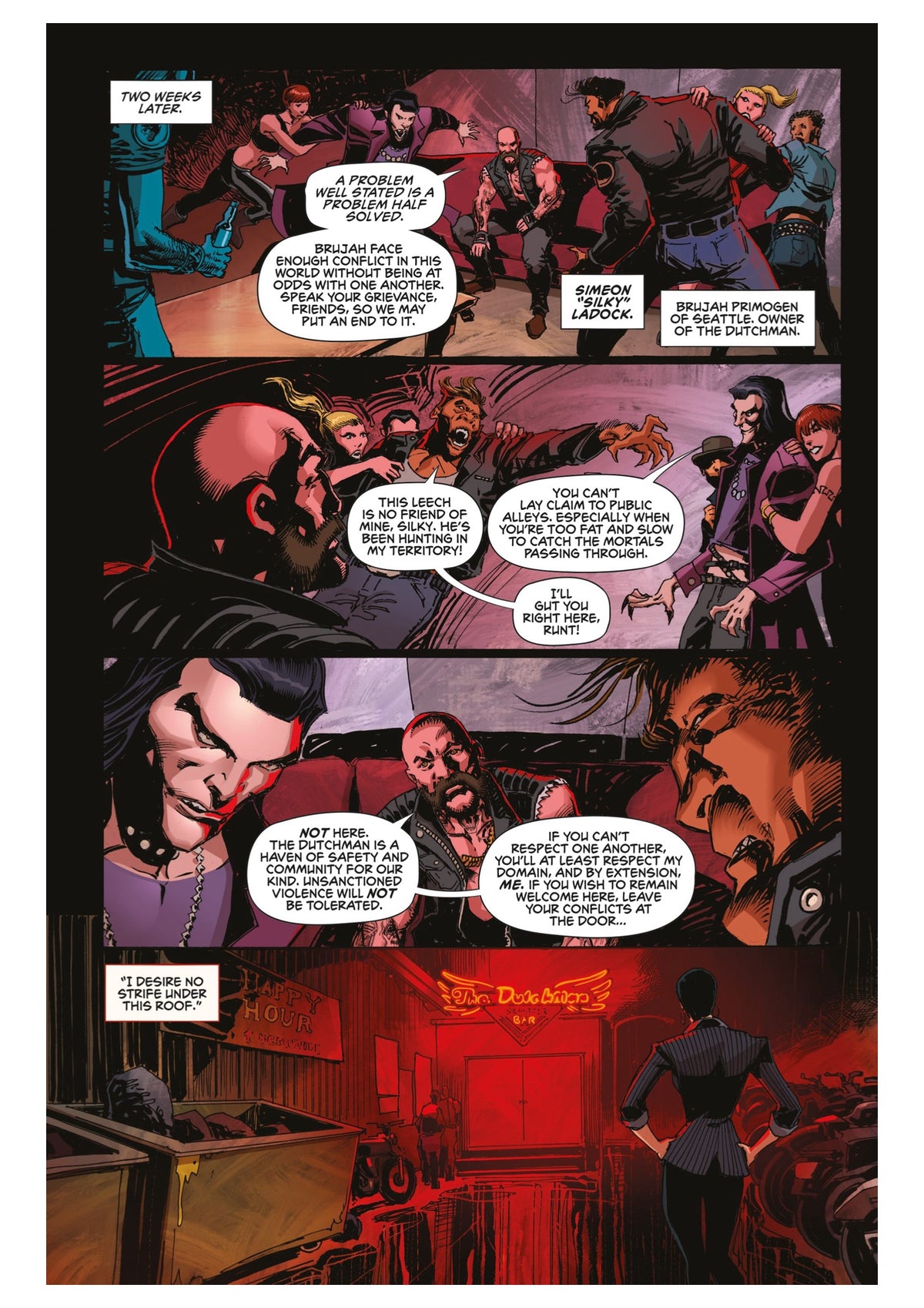 Vampire the Masquerade Wake in Hate #2 preview page 3