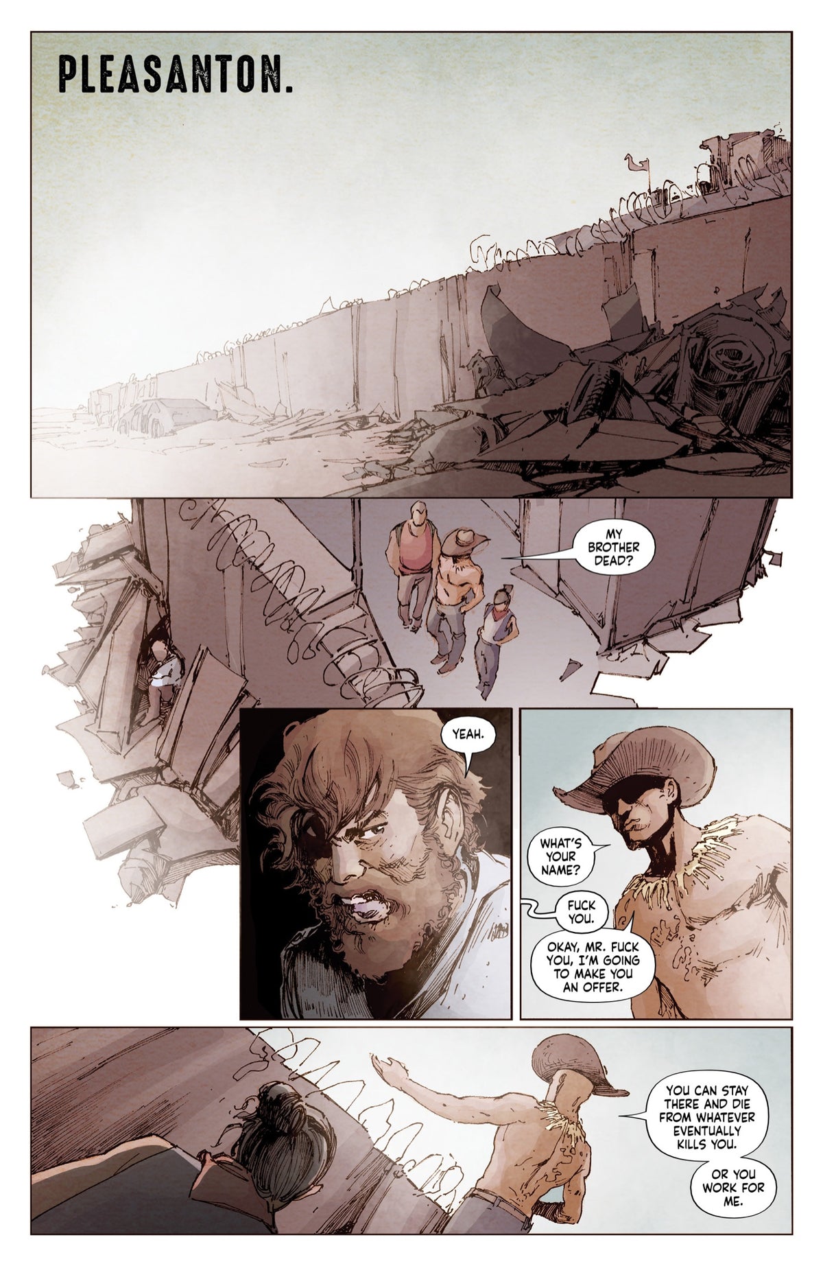 White Sky #8 preview page 4
