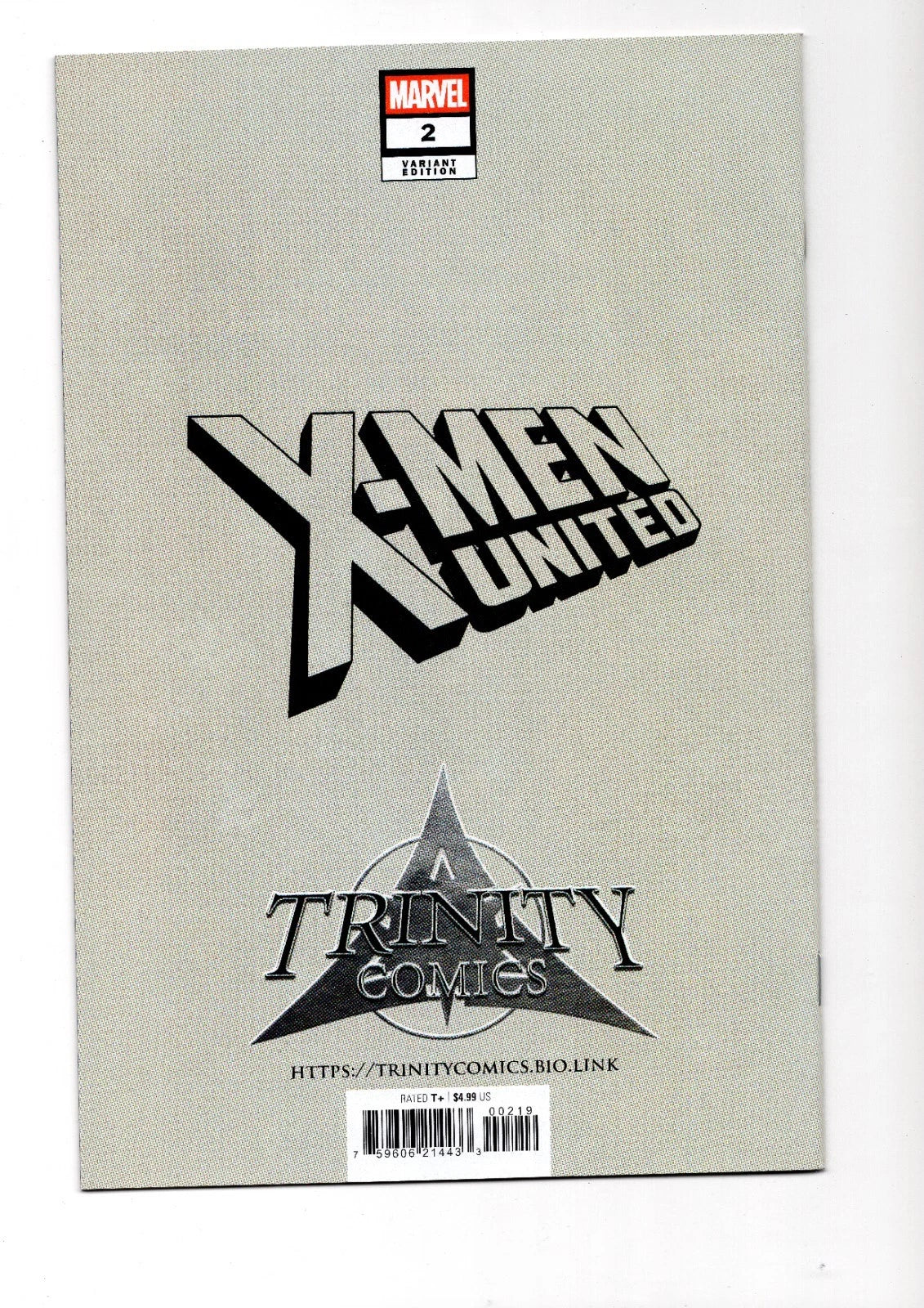 X-Men United Issue #2 - Trinity SDCC 2026 Exclusive - Peach Virgin - photo 2