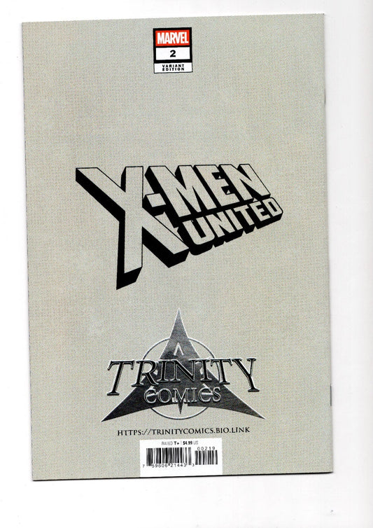 X-Men United Issue #2 - Trinity SDCC 2026 Exclusive - Peach Virgin
