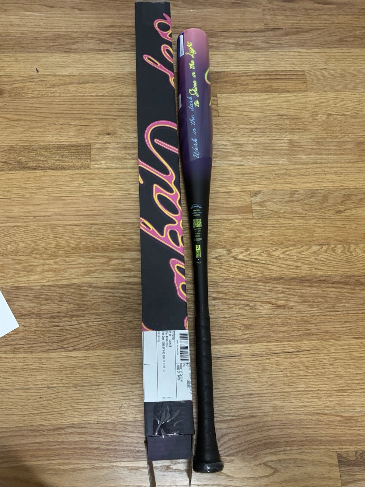 COMBAT MFG Spec A1 Work to Shine BBCOR Baseball Bat: CBB6LGHT3 32" 29 oz.