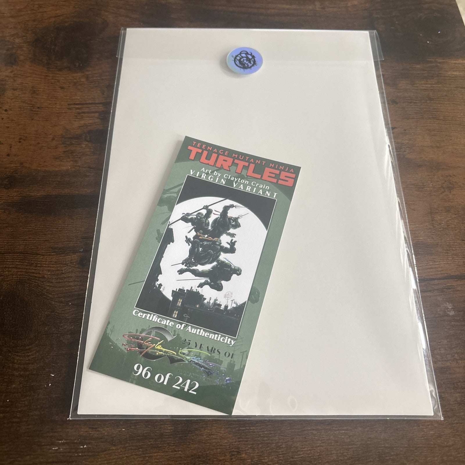 Clayton Crain TMNT No. 3 - 96/242