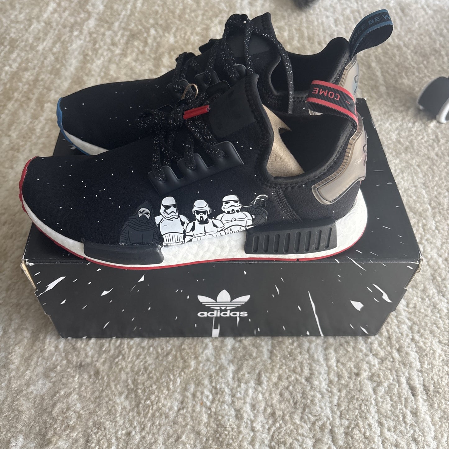 Adidas Originals NMD R1 Star Wars White FX6503 - US 7