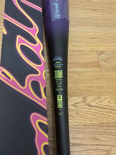 COMBAT MFG Spec A1 Work to Shine BBCOR Baseball Bat: CBB6LGHT3 32" 29 oz.