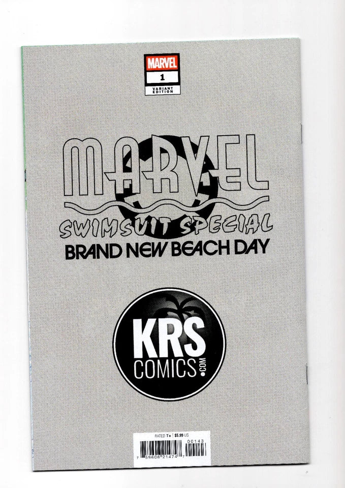 Marvel Swimsuit Special Beach Day Eom SDCC 2026 Black Cat TRADE Variant - photo 2