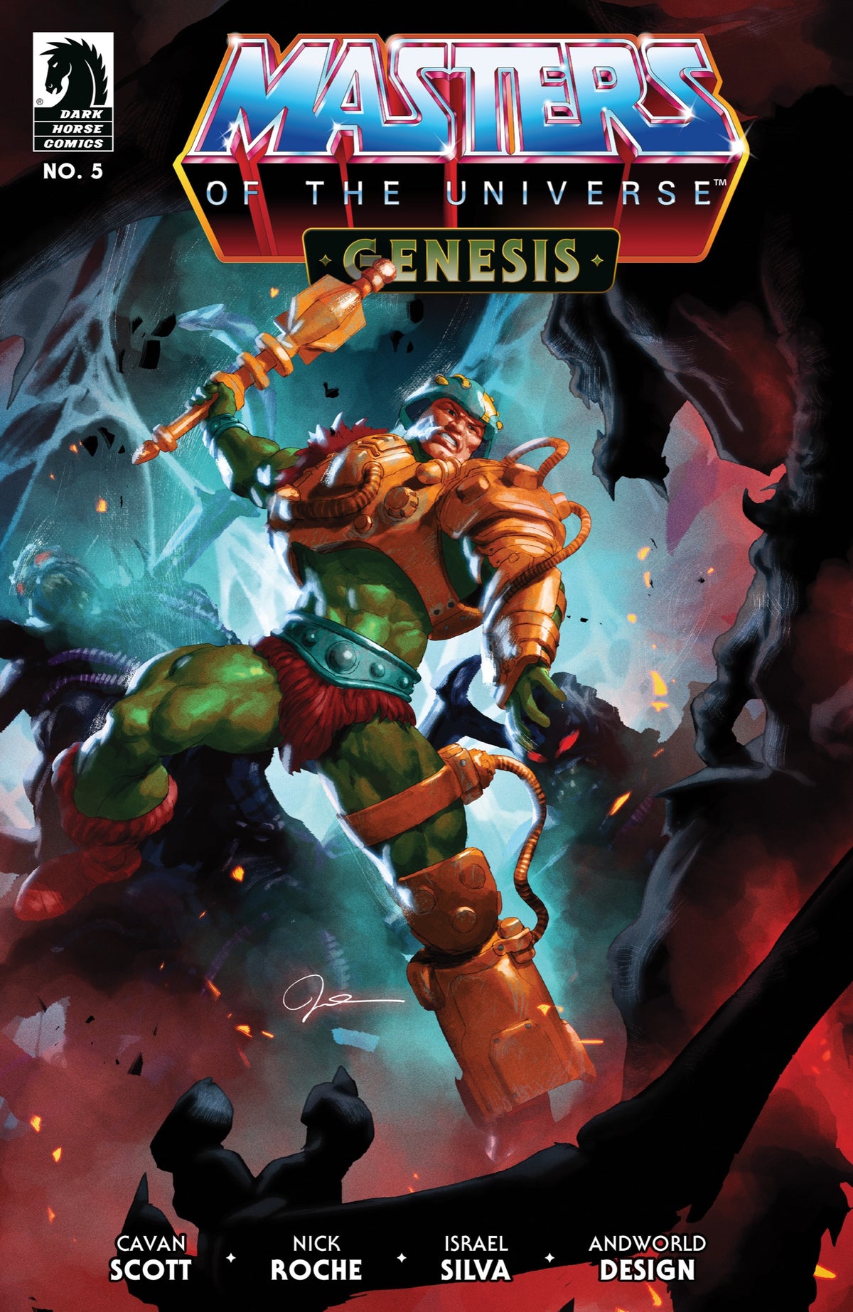 Masters of the Universe: Genesis #5 Cover B – Gerald Parel Variant