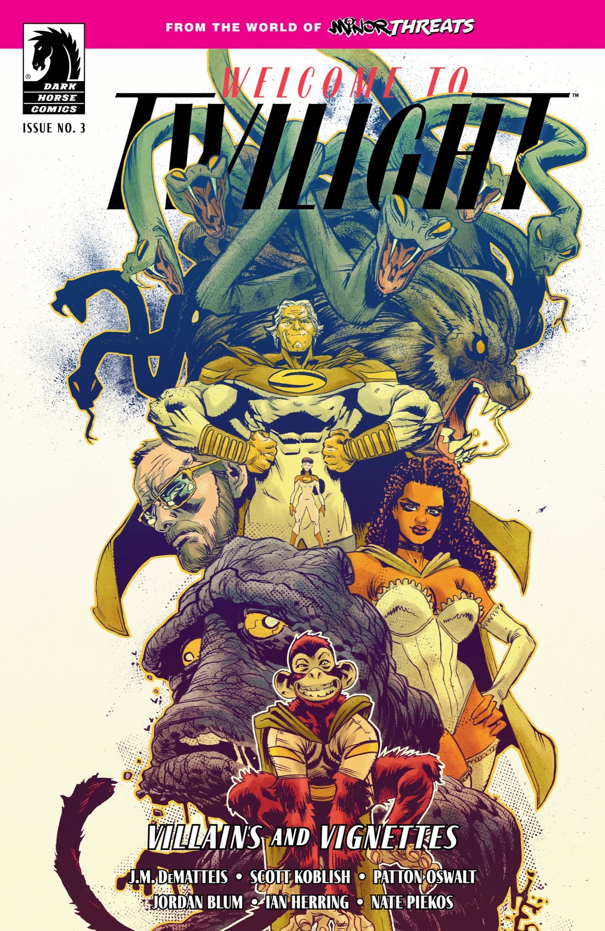 Minor Threats: Welcome to Twilight--Villains and Vignettes #3 Cover A – Scott Hepburn