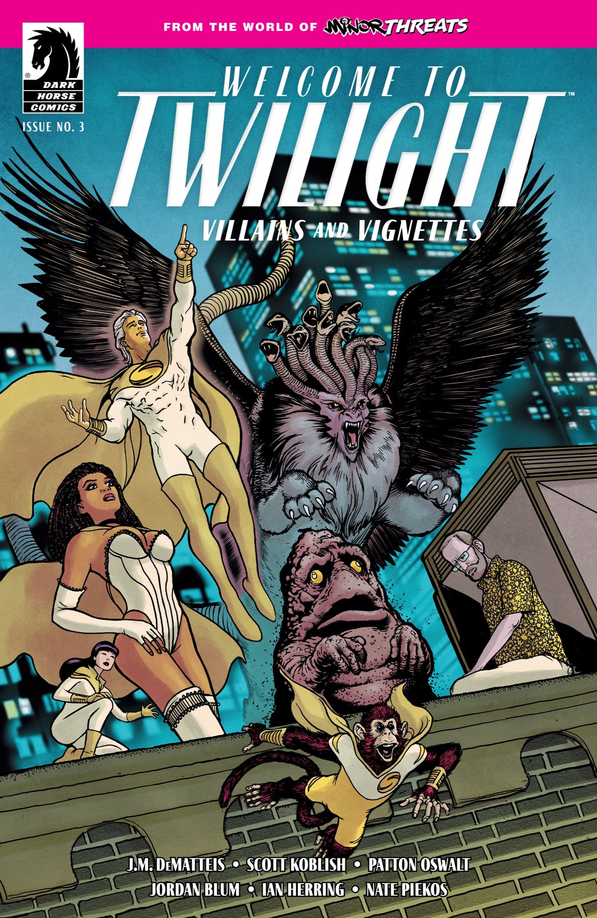 Minor Threats: Welcome to Twilight--Villains and Vignettes #3 Cover B – Kevin Maguire Variant