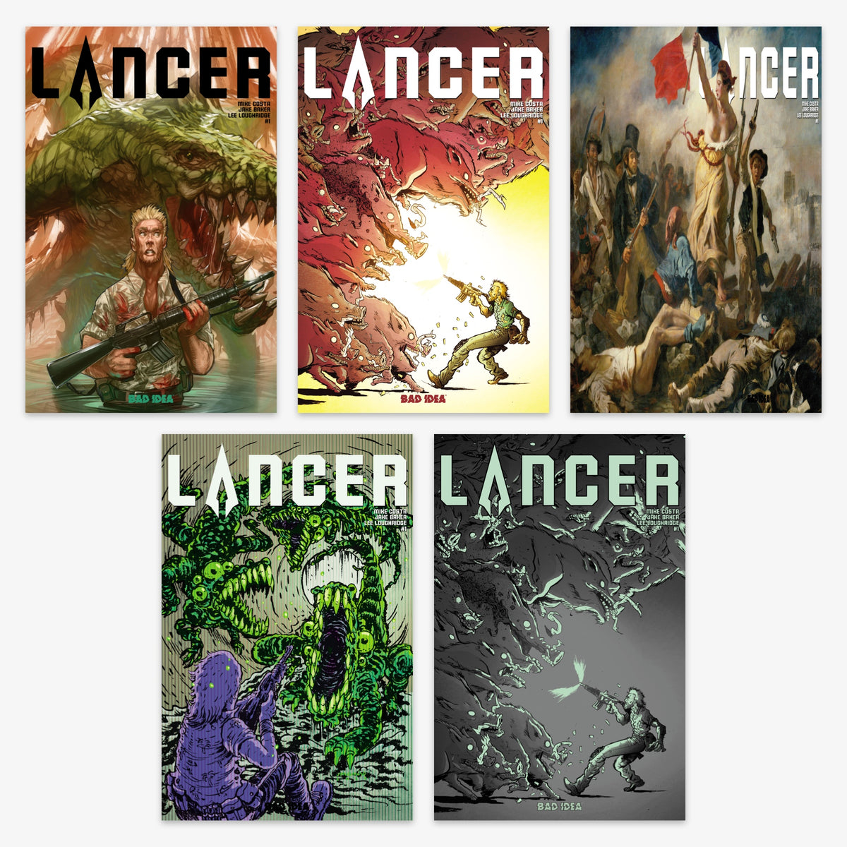 Lancer #1 (of 4) Bundle – Covers A–D, I (No Incentive)