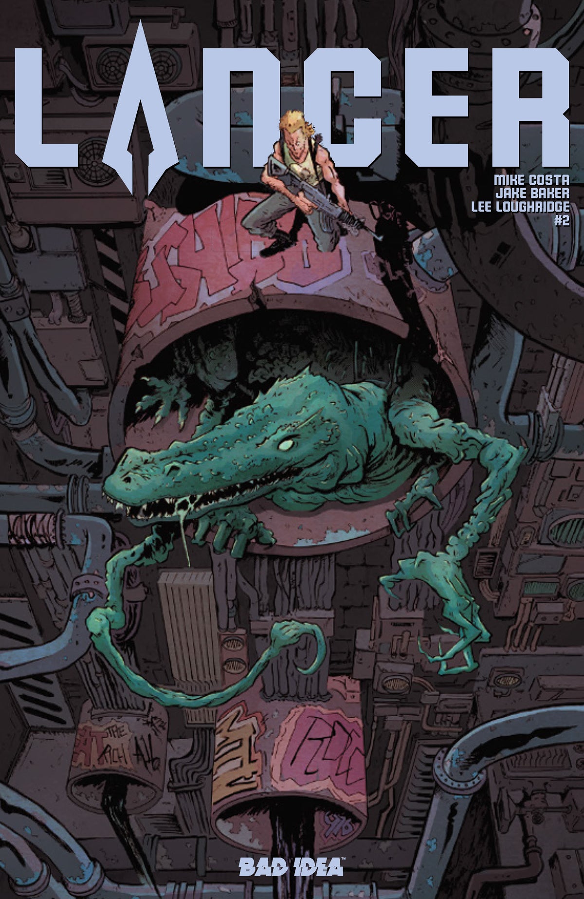 Lancer #2 (of 4) Cover B – Jake Baker Variant