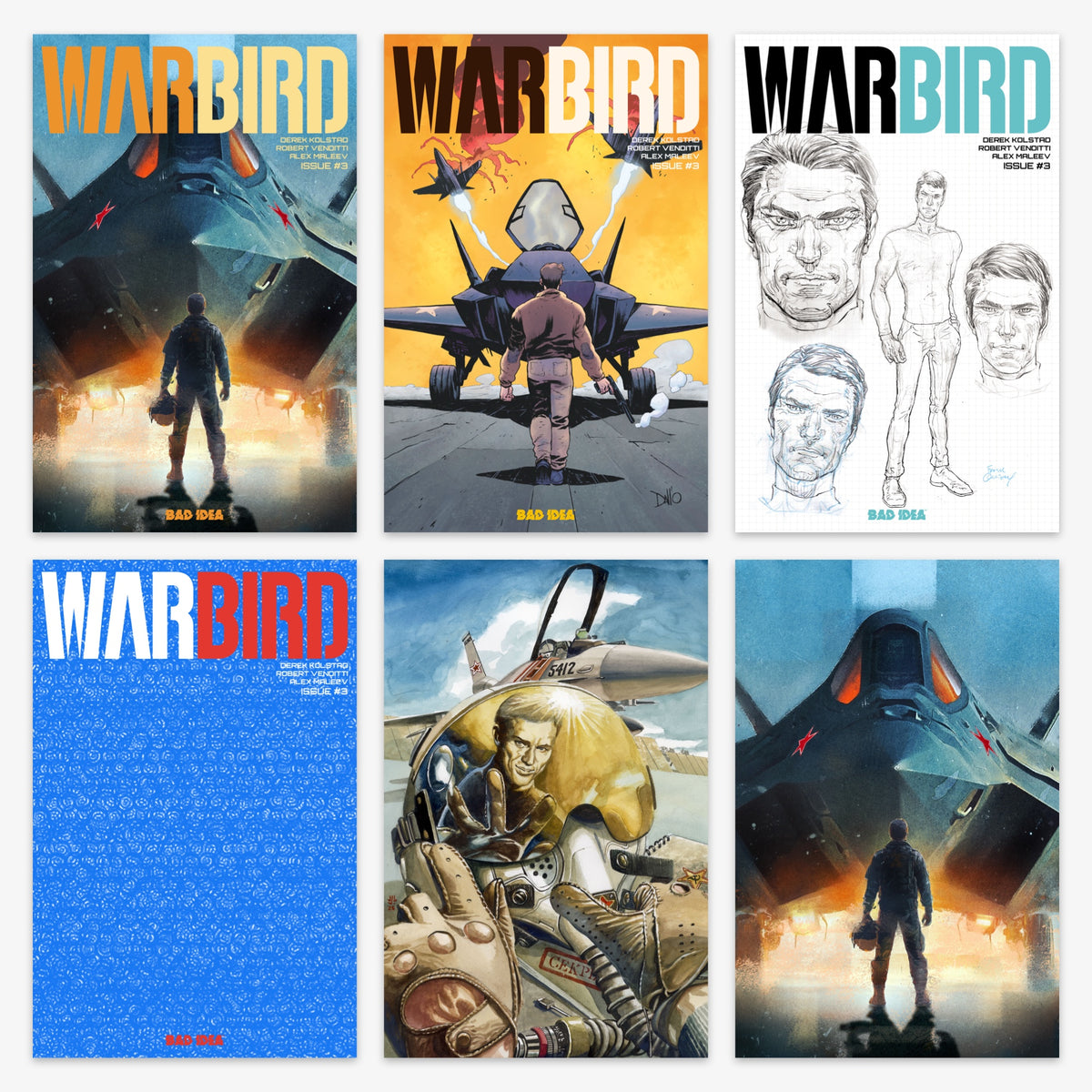 Warbird #3 (of 4) Bundle – Covers A–F (incl. Ratio Incentives)