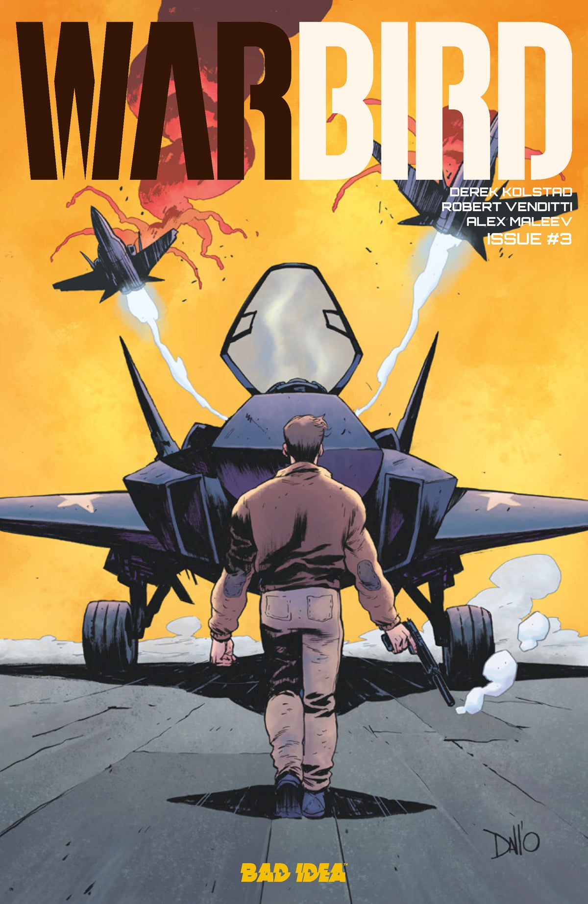 Warbird #3 (of 4) Cover B – Maxi Dallo Variant
