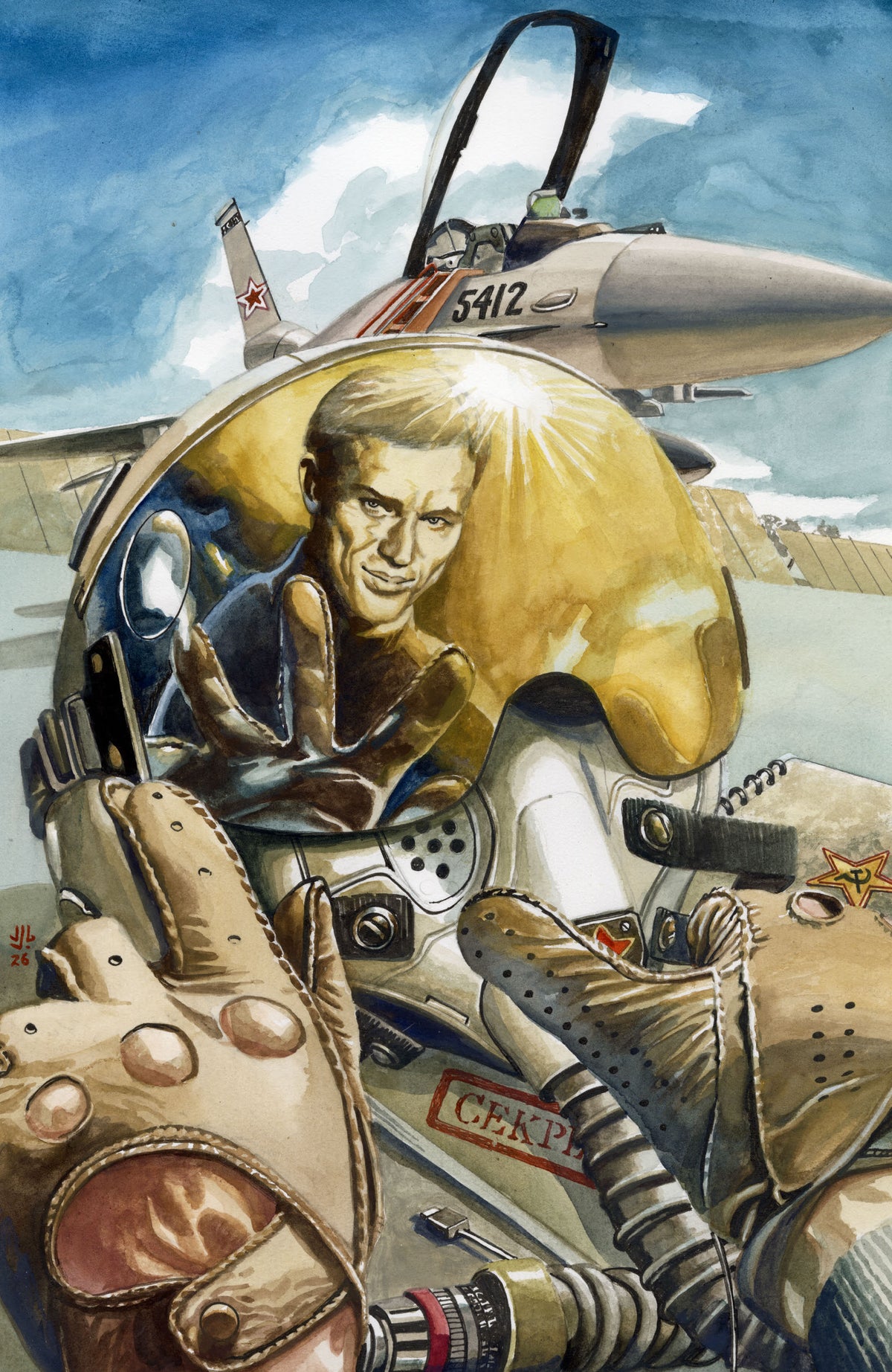 Warbird #3 (of 4) Cover E – 1:20 Ratio Jg Jones Virgin Variant
