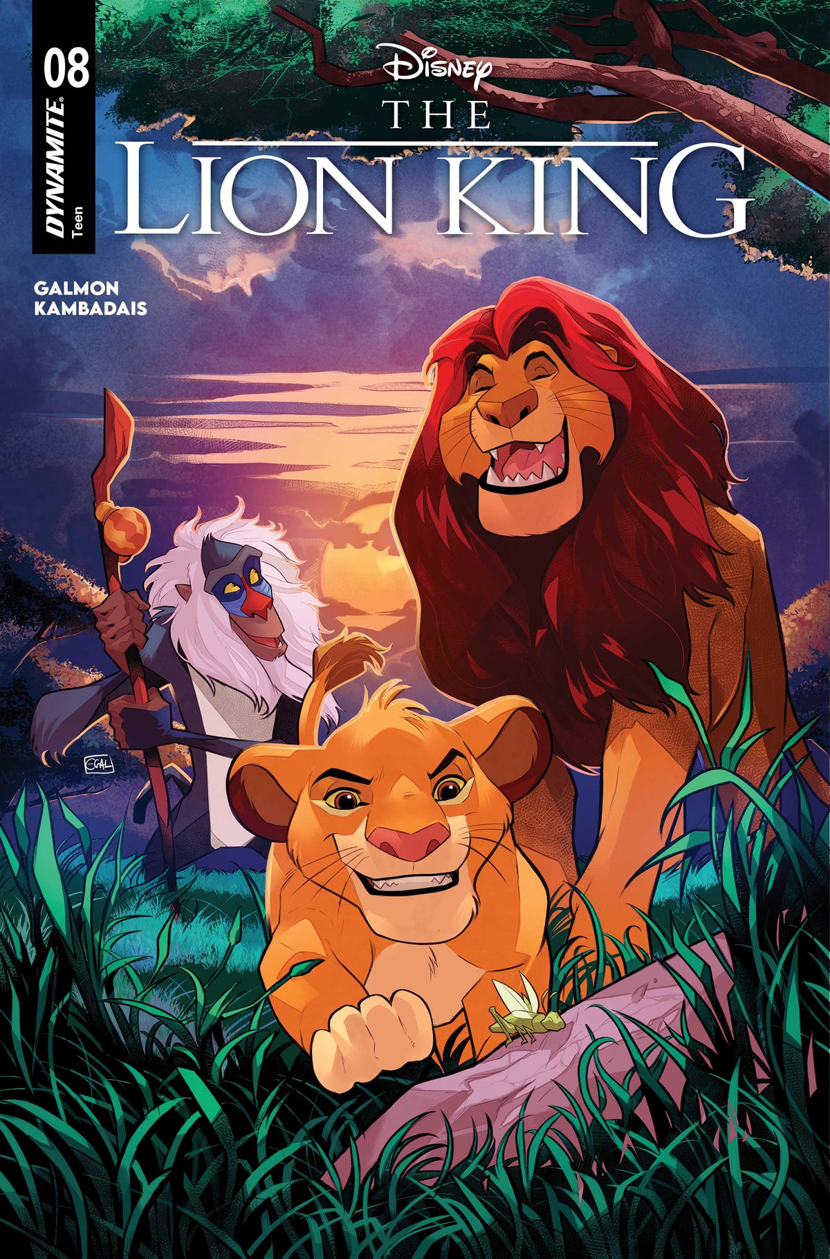 Lion King #8 Cover A – Edwin Galmon