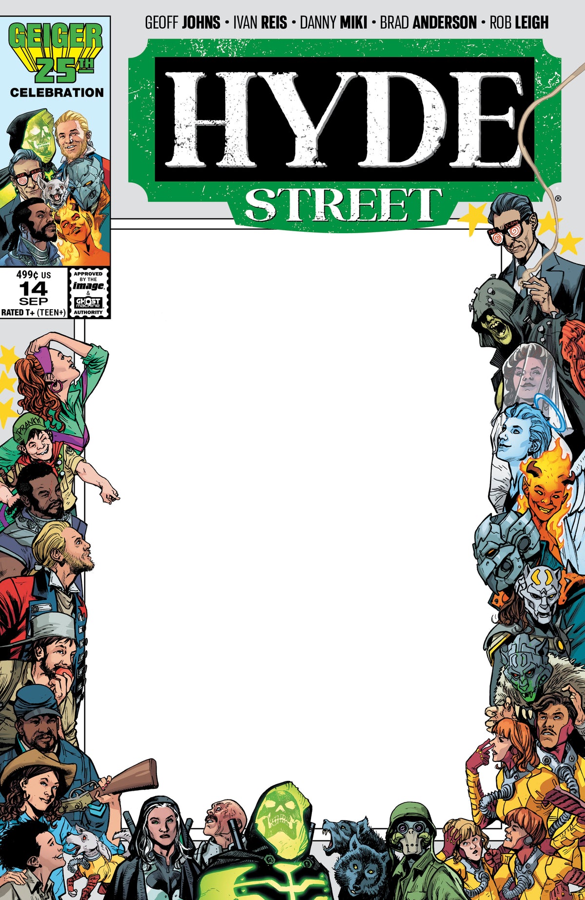 Hyde Street #14 Cover D – Blank Sketch Variant